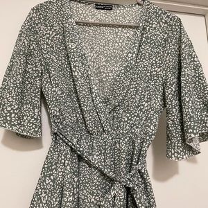 Shein Wrap Top
